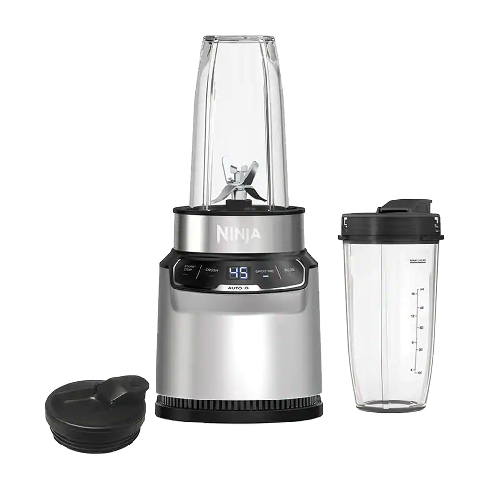 Ninja Nutri-Blender Pro Licuadora / Extractor de Nutrientes | Auto IQ | Función de Pulso | 1100W | 0.7L | Plateado