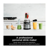 Ninja Nutri-Blender Pro Licuadora / Extractor de Nutrientes | Auto IQ | Función de Pulso | 1100W | 0.7L | Plateado