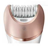 Philips Depiladora Inalámbrica Recargable Satinelle Prestige en Seco y Húmedo de 8 piezas
