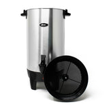 Oster Cafetera Percoladora Comercial de 45 Tazas | Acero Inoxidable
