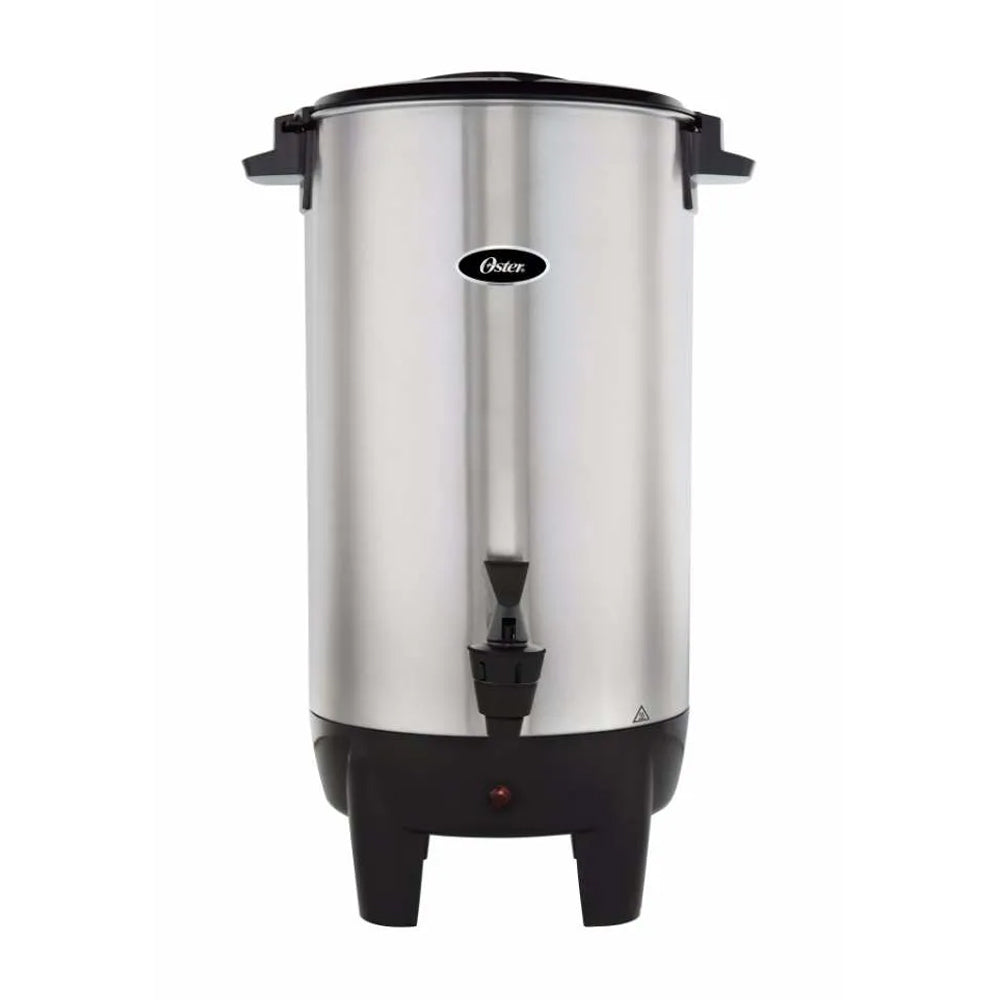 Oster Cafetera Percoladora Comercial de 45 Tazas | Acero Inoxidable