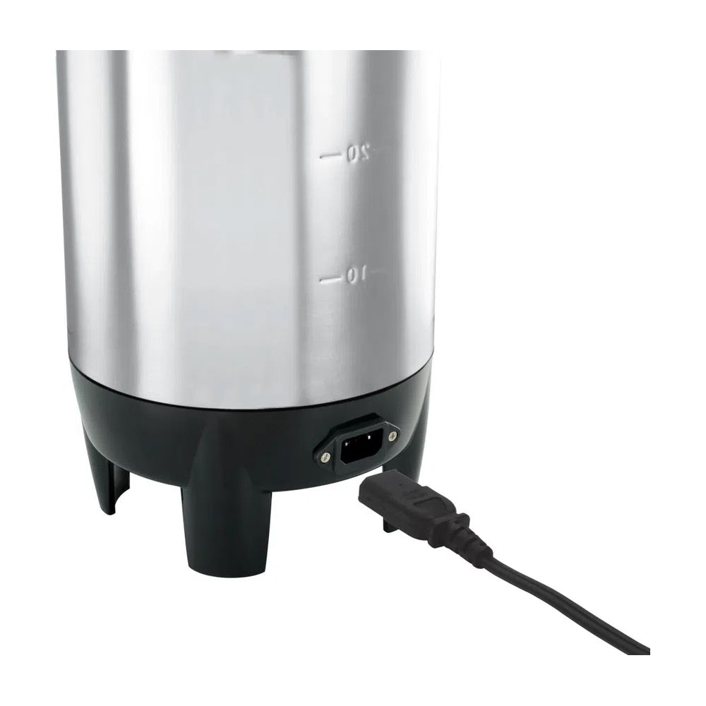 Oster Cafetera Percoladora Comercial de 45 Tazas | Acero Inoxidable