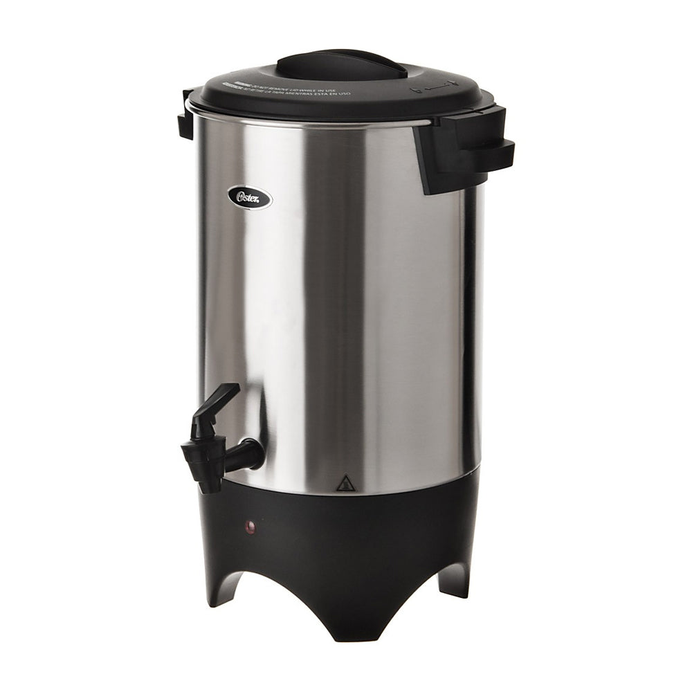 Oster Cafetera Percoladora Comercial de 45 Tazas | Acero Inoxidable
