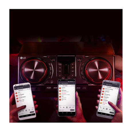 LG XBOOM Equipo de Sonido Minicomponente | 480W | Multi Bluetooth | TV Sound Sync | Karaoke