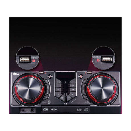 LG XBOOM Equipo de Sonido Minicomponente | 480W | Multi Bluetooth | TV Sound Sync | Karaoke