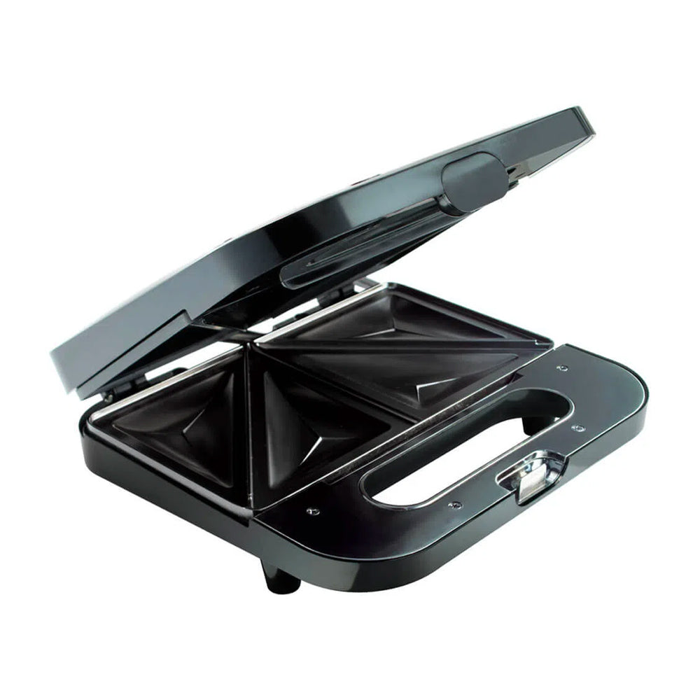 Oster Sandwichera | Cierre de seguridad | Termostato automático | Luces Indicadoras | Negro