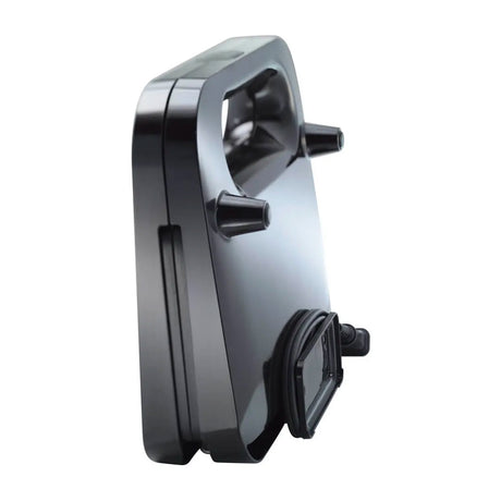 Oster Sandwichera | Cierre de seguridad | Termostato automático | Luces Indicadoras | Negro