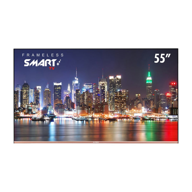 Sankey Televisor LED Ultra HD 4K HDR Smart de 55" | Procesador Quad Core 4K | Frameless Design | Ultra Slim | Web OS