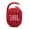 JBL Clip 4 Bocina Portátil Bluetooth Waterproof | Mosquetón | 10H | IP67 | Rojo