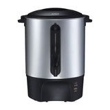 Sankey Cafetera Percoladora Comercial de 60 Tazas | Indicador de Temperatura | Acero inoxidable | Plateado