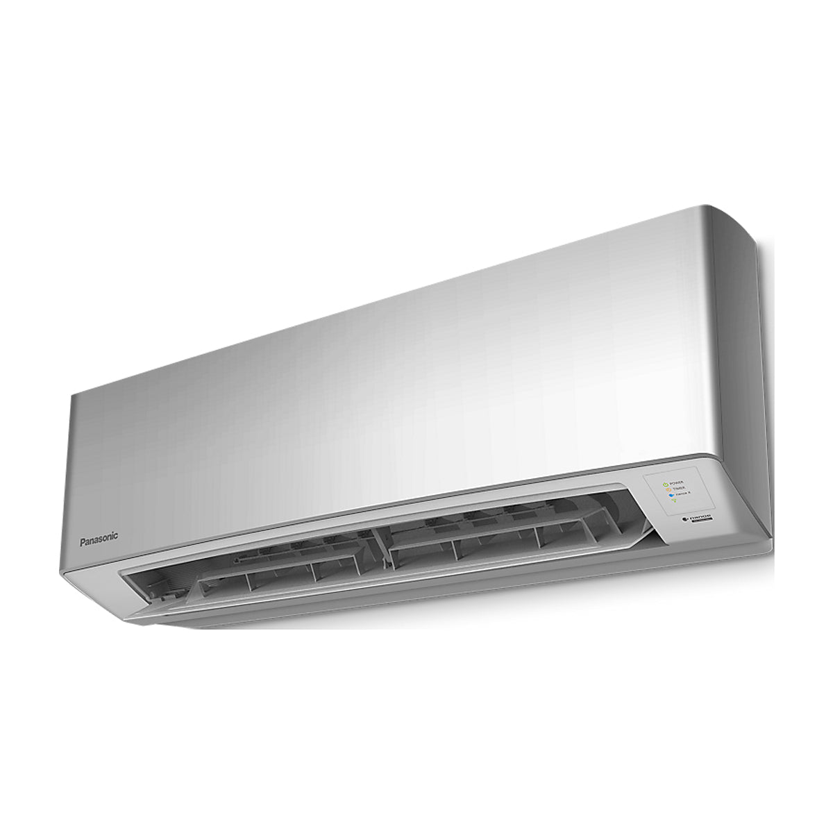 Panasonic Aire Acondicionado Split Premium Inverter 20,400 BTU | SEER 21 | nanoeX Mark 2 | WiFi Comfort Cloud | Filtro Antibacterial | Blue Fin | 220v | Gris
