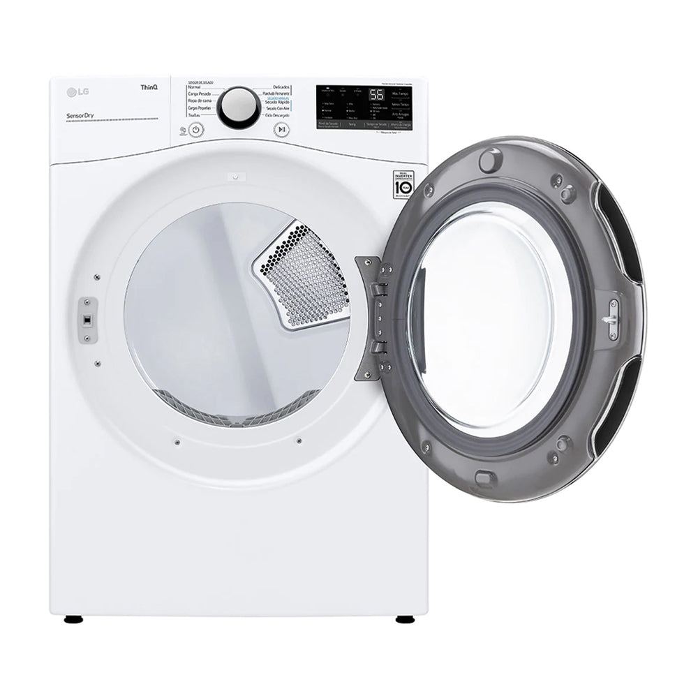 LG Secadora a Gas de Carga Frontal | ThinQ | Sensor Dry | Flow Sense | 22kg