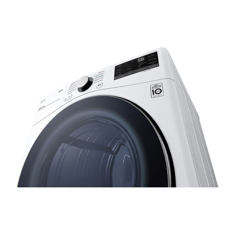 LG Secadora a Gas de Carga Frontal | ThinQ | Sensor Dry | Flow Sense | 22kg