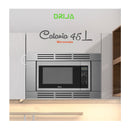 Drija Catania 45L Microondas Empotrable de 1200W | 1.6p3 | Cocción por Sensor | Sistema de Bloqueo Infantil