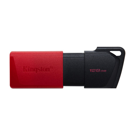 Kingston Memoria USB de 128GB | USB 3.2 | 100MB/s | Negro Rojo