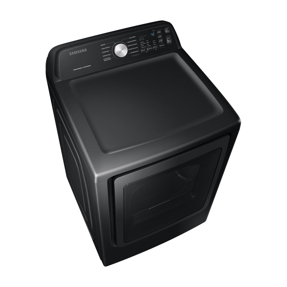 Samsung Secadora a Gas de Carga Frontal | Sensor Dry | Moisture Sensor | Puerta Reversible | 22kg | Negro