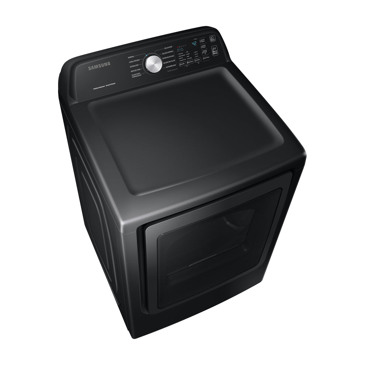 Samsung Secadora a Gas de Carga Frontal | Sensor Dry | Moisture Sensor | Puerta Reversible | 22kg | Negro
