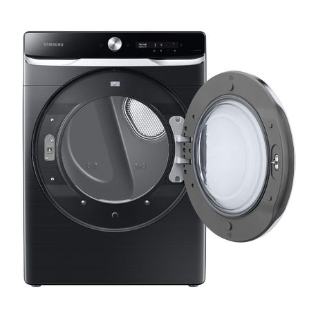 Samsung Secadora a Gas de Carga Frontal | MultiSteam | AI Control | Super Speed | 24kg | Negro