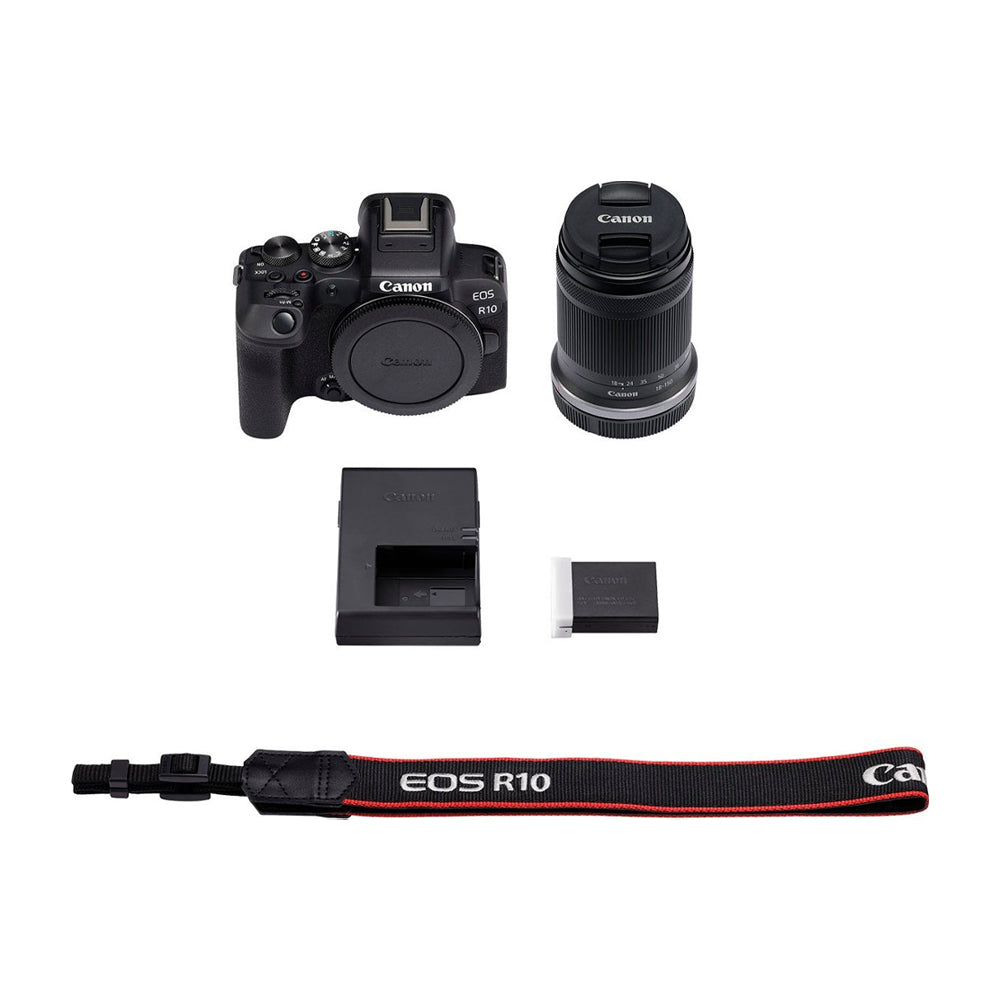 Canon EOS R10 Cámara Digital Mirrorless con Lente 18-150mm IS STM