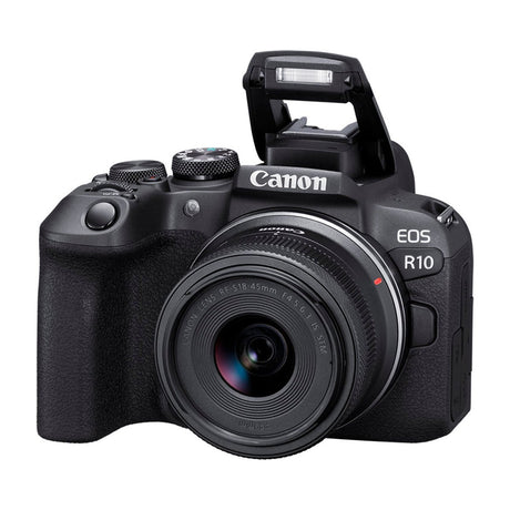 Canon EOS R10 Cámara Digital Mirrorless con Lente 18-45mm IS STM