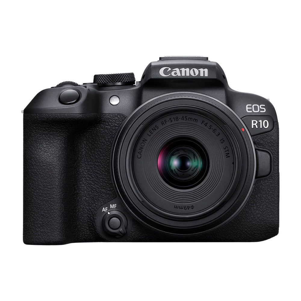 Canon EOS R10 Cámara Digital Mirrorless con Lente 18-45mm IS STM