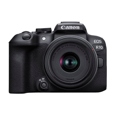 Canon EOS R10 Cámara Digital Mirrorless con Lente 18-45mm IS STM