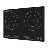Sankey Estufa de Mesa Eléctrica | Inducción | 2 Quemadores | Multifuncional | Control Táctil | Negro
