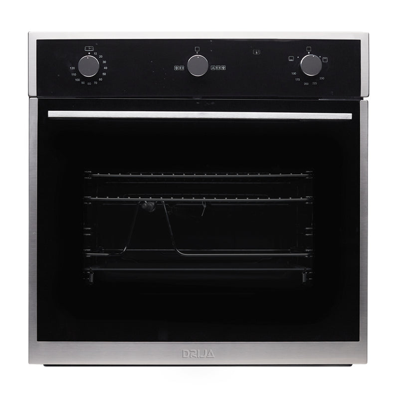 Drija Europa 60 Gas Grill Horno Multifuncional Empotrable a Gas | Puerta de Triple Vidrio | 260°C