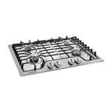 Frigidaire Estufa Empotrable a Gas de Acero Inoxidable | 30" | 4 Quemadores | Parrillas Continuas