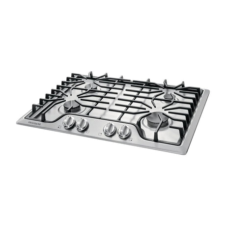 Frigidaire Estufa Empotrable a Gas de Acero Inoxidable | 30" | 4 Quemadores | Parrillas Continuas