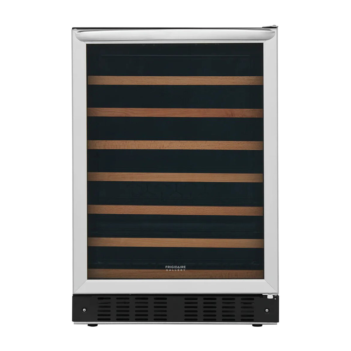 Frigidaire Vinera Empotrable de Compresor de 52 Botellas | Rejillas de Madera Deslizables