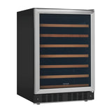 Frigidaire Vinera Empotrable de Compresor de 52 Botellas | Rejillas de Madera Deslizables