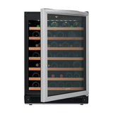 Frigidaire Vinera Empotrable de Compresor de 52 Botellas | Rejillas de Madera Deslizables