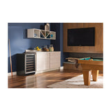 Frigidaire Vinera Empotrable de Compresor de 52 Botellas | Rejillas de Madera Deslizables