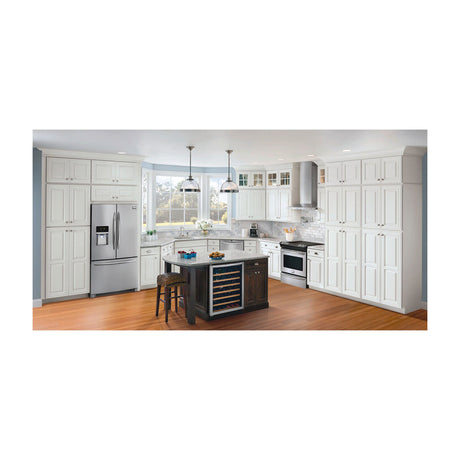 Frigidaire Vinera Empotrable de Compresor de 52 Botellas | Rejillas de Madera Deslizables