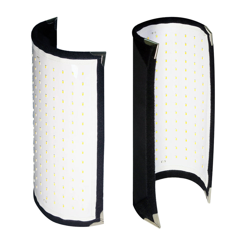 Vidpro Kit de Panel de Luz LED Profesional Flexible Varicolor | 180 Luces LED