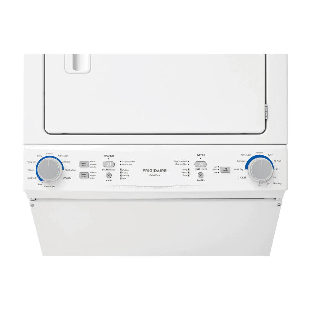Frigidaire Centro de Lavado Eléctrico | Agitación Avanzada | MaxiFill | Quiet Pack | 21kg | Blanco