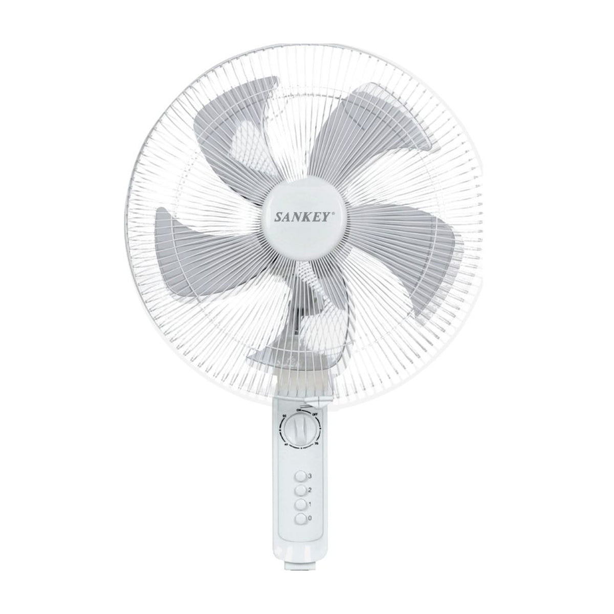 Sankey Abanico de Pedestal de 16" | 3 Velocidades | Temporizador de hasta 60 Minutos | Blanco