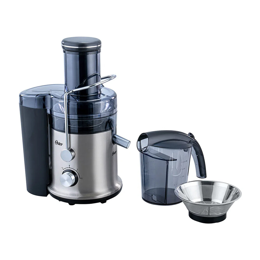 Oster FPSTJE320S  Extractor de Jugo | 1.25L | Colector de Pulpa | 600W | Negro