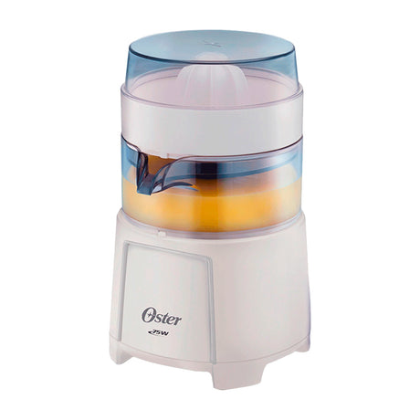 Oster Exprimidor de Jugo | 500ml | Compacto | Autoarranque | 75W | Blanco