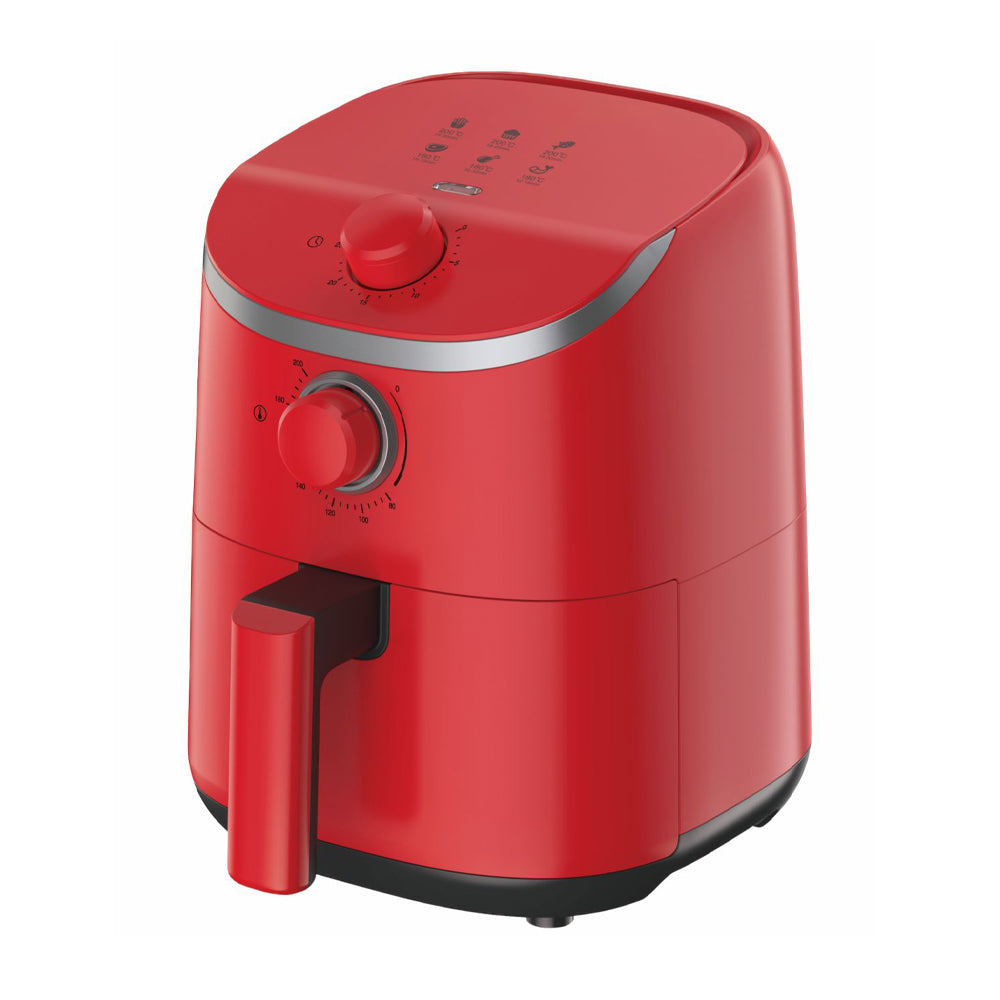 Sankey Freidora de Aire | 2L | Antiadherente | Temporizador | Control de Temperatura | Rojo