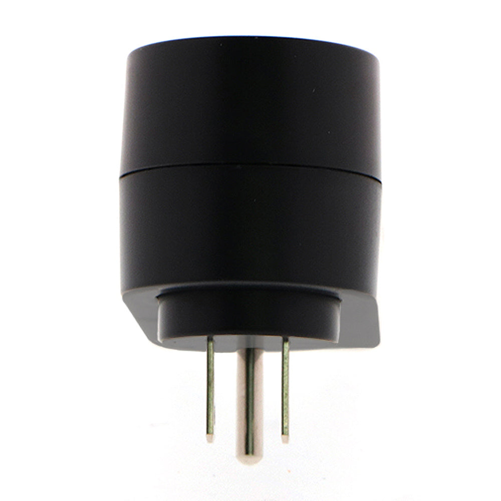 Forza Protector de Voltaje 120V con 2 Salidas de Línea de Datos | Negro