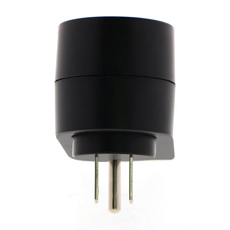 Forza Protector de Voltaje 120V con 2 Salidas de Línea de Datos | Negro