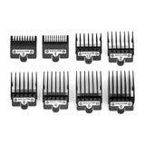 BaBylissPRO Kit de 8 Peines Guía de 1/16" a 3/4" | Negro