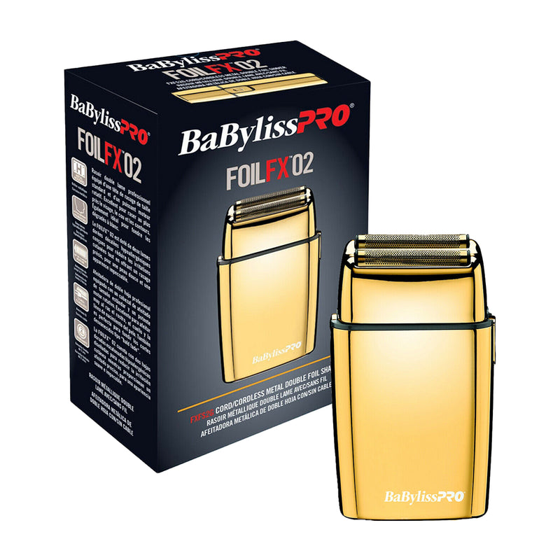 BaBylissPRO FOILFX02 Afeitadora Inalámbrica / Cable Metálica | Gold