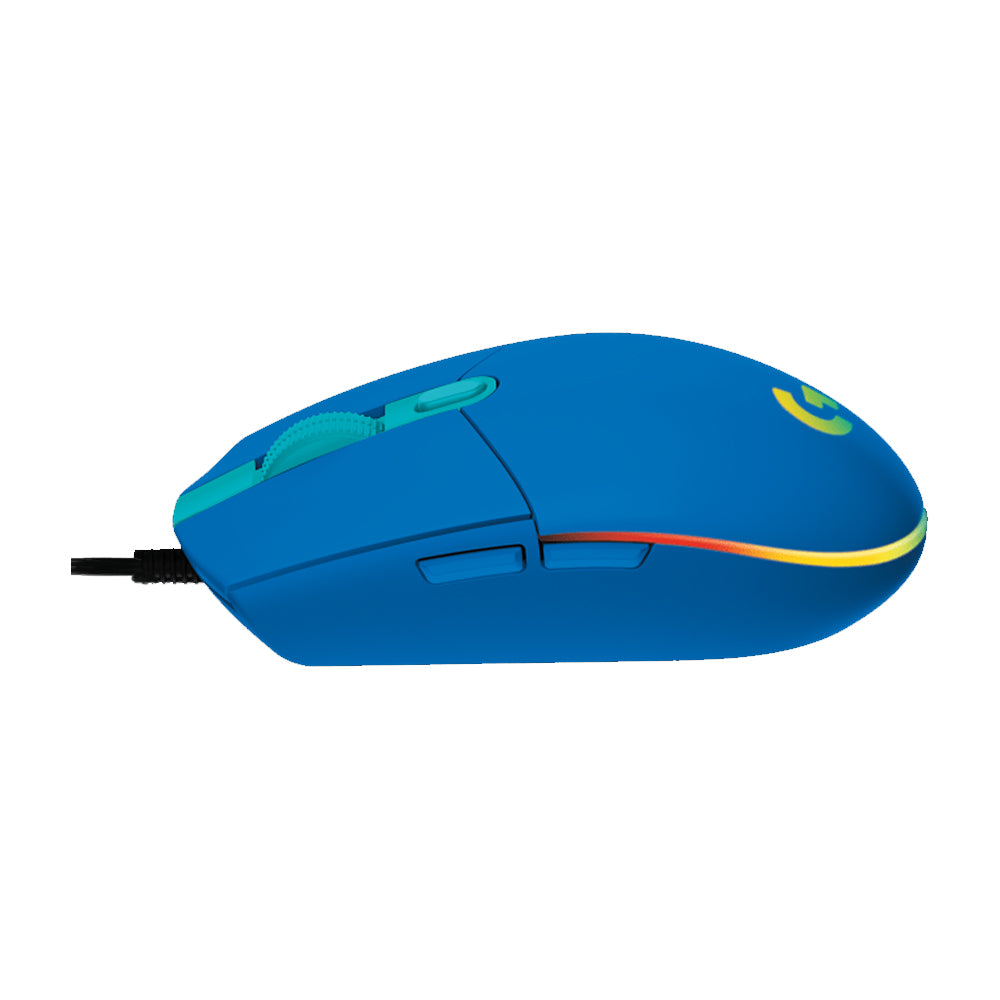 Logitech G203 Lightsync Mouse Gaming de Cable | RGB | 8000 DPI | Azul