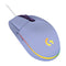 Logitech G203 Lightsync Mouse Gaming de Cable | RGB | 8000 DPI | Lila