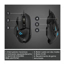 Logitech G502 HERO Mouse Gaming de Cable | RGB | Memoria Integrada | 16,000 DPI | Negro