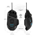 Logitech G502 Hero Mouse Gaming de Cable | RGB | 16000 DPI | Negro