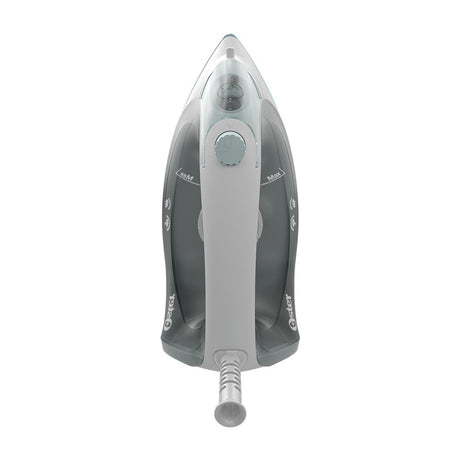 Oster GCSTBS5002 Plancha de Ropa a Vapor | 20% Mas Cobertura | Antiadherente | Sistema Anti-Calcificación | Verde Blanco